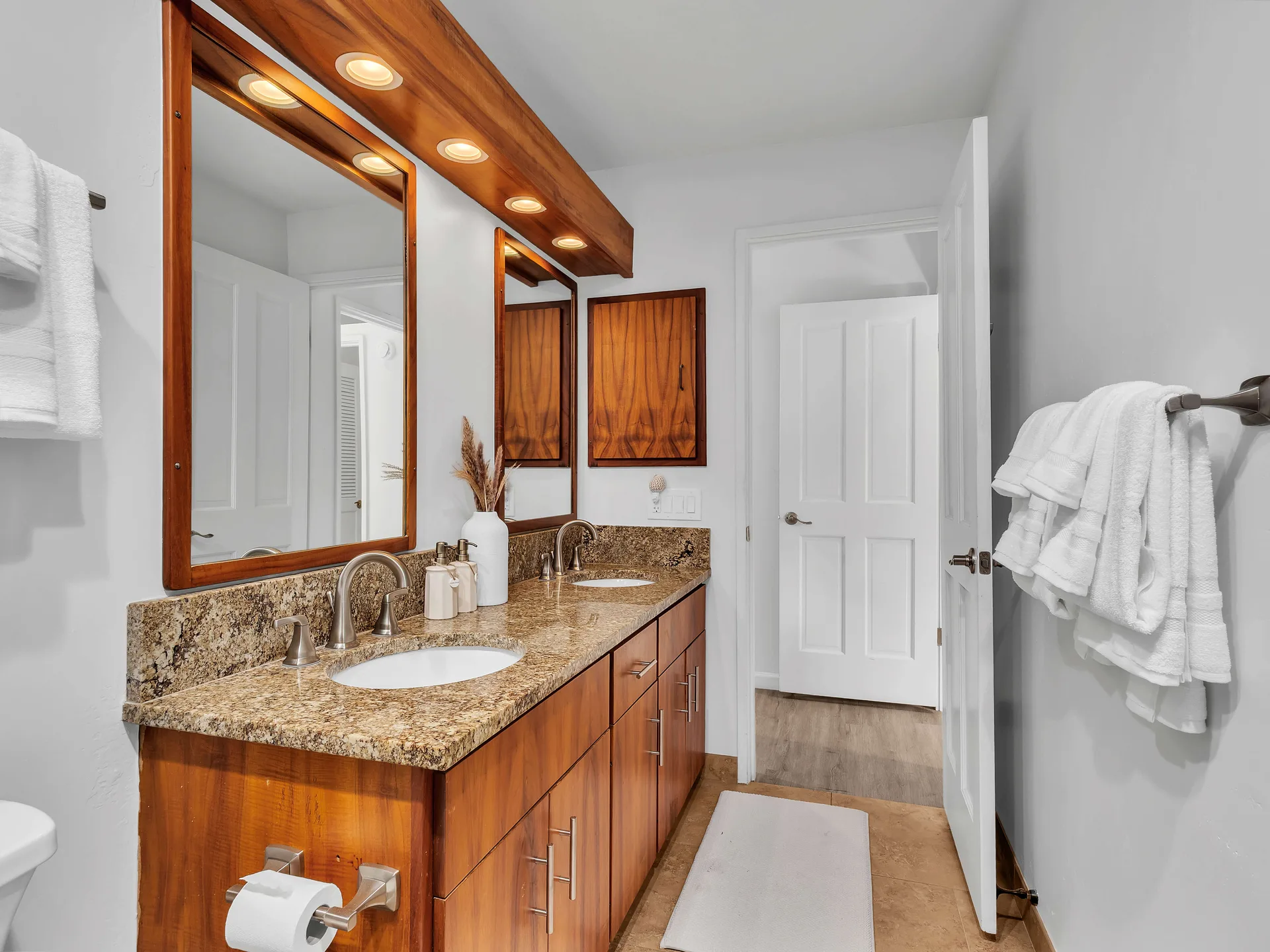 Second bathroom vanity